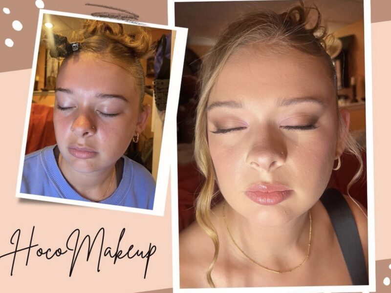 Special occasion makeup application