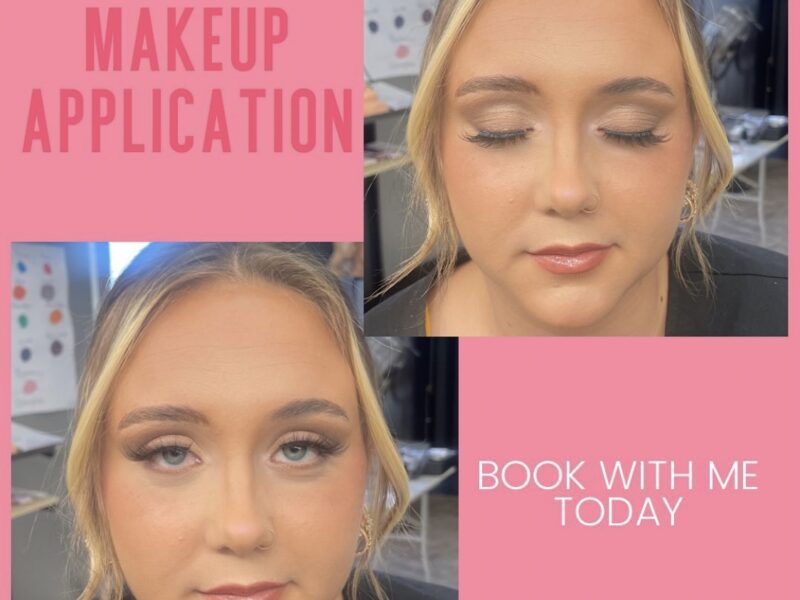 Special occasion makeup application